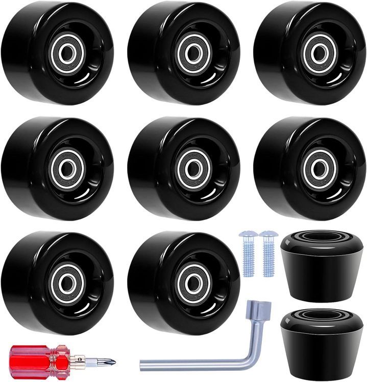 No. 2 - Tanzfrosch 8 Pack Roller Skate Wheels - 1