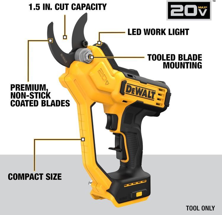 No. 10 - DEWALT Cordless Pruner - 3