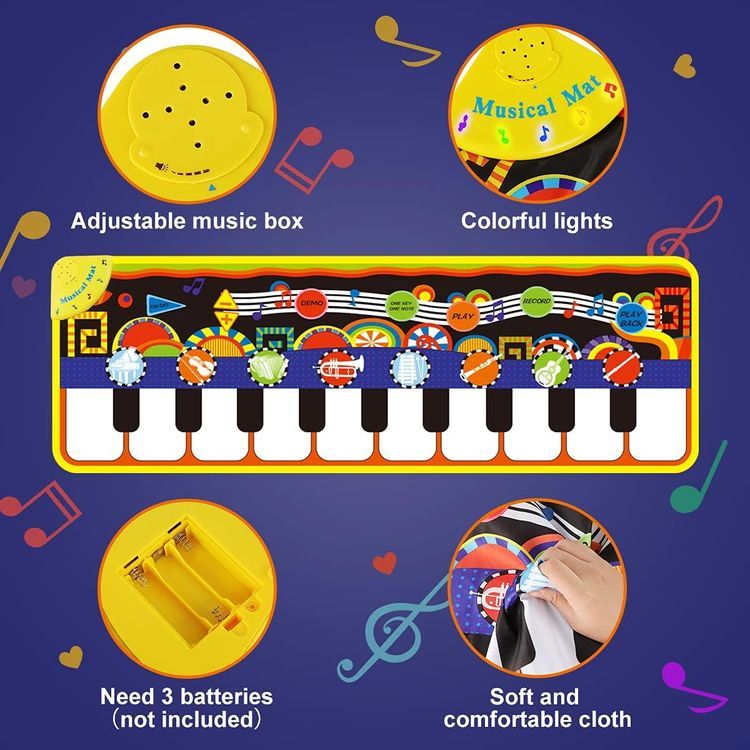 No. 3 - Renfox Baby Piano Mat - 5