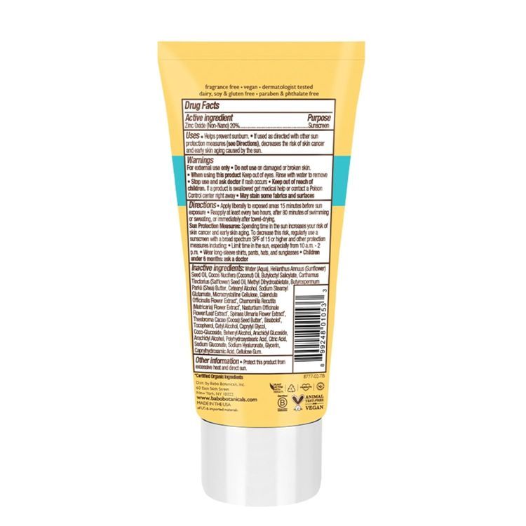 No. 5 - Babo Botanicals Sunscreen - 2