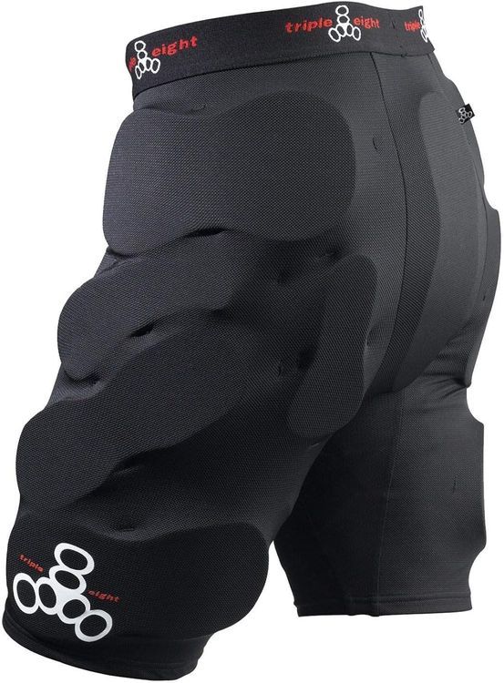 No. 10 - Triple Eight Bumsaver Skate & Skateboarding Padded Shorts - 1