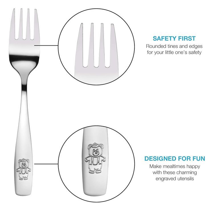 No. 2 - GlossyEnd Kids Cutlery Forks - 2