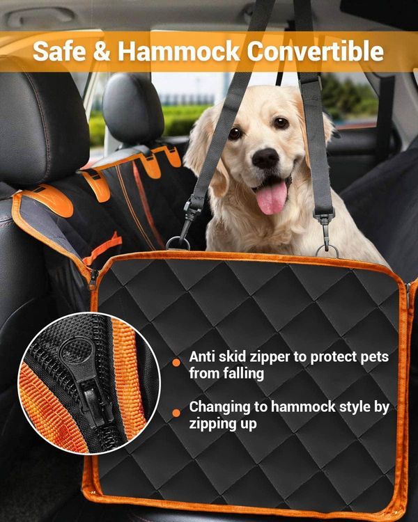 No. 4 - Victoper Dog Car Seat Cover - 2