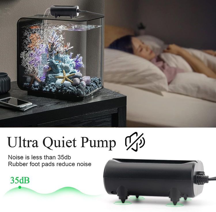 No. 6 - AQQA Aquarium Air Pump - 4