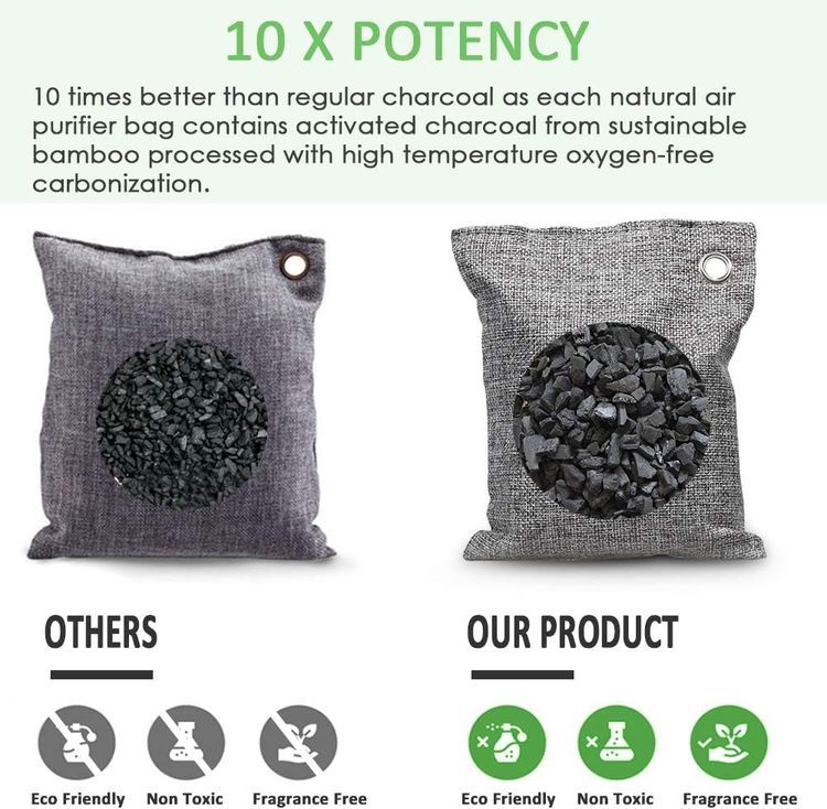 No. 6 - NIYIKOW Charcoal Air Purifying Bags - 4