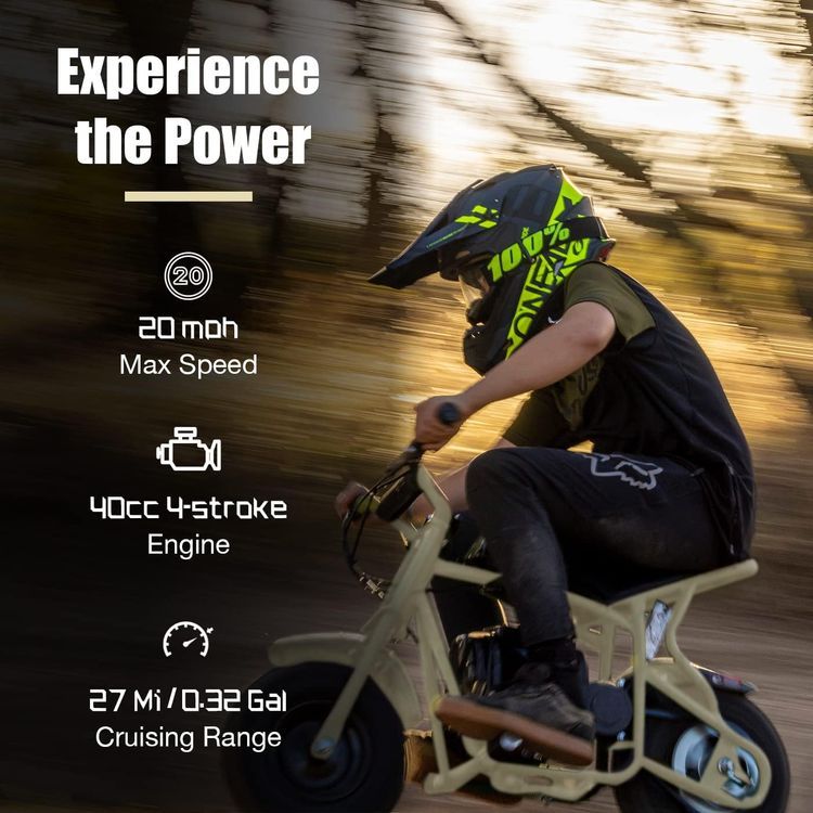 No. 1 - FRP DB003 Kids Dirt Off Road Mini Dirt Bike - 4