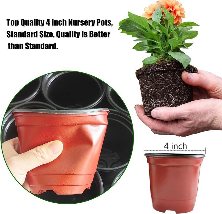 No. 7 - RooTrimmer Plant Nursery Pots with Humidity Domes, 25 Sets - 5