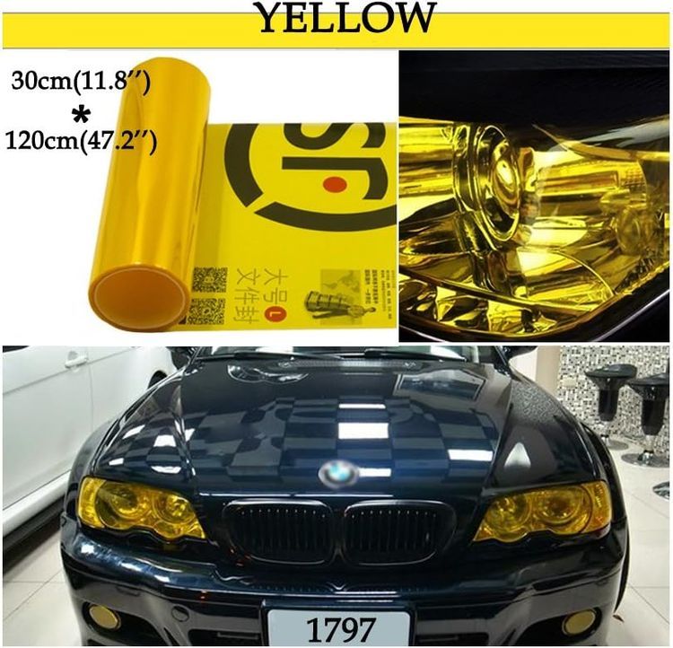 No. 7 - 1797 Car Light Tint Film - 2