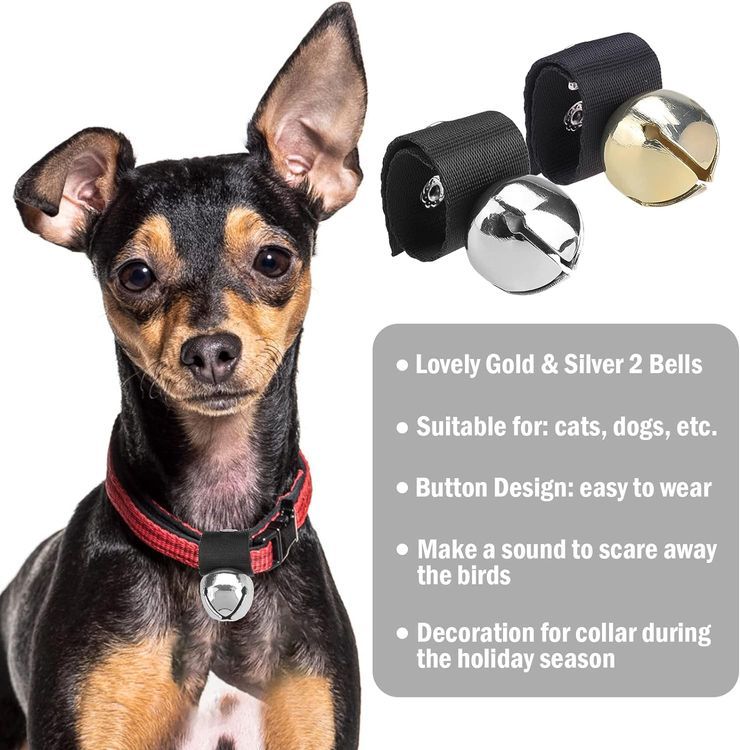 No. 9 - SCENEREAL Dog Collar Bell - 4