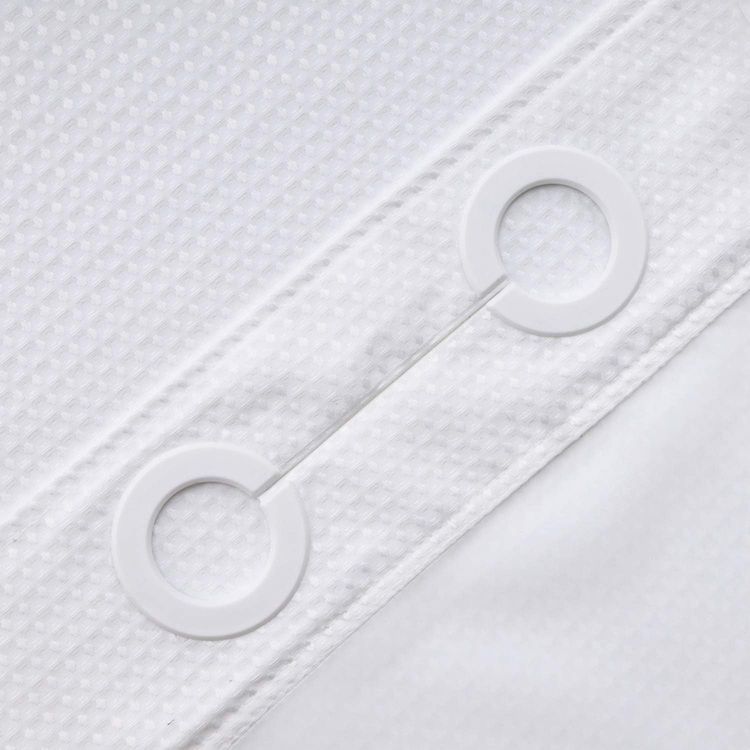 No. 8 - River Dream Waffle Weave Shower Curtain - 4
