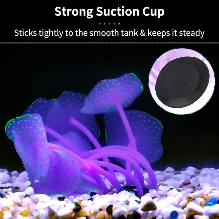 No. 8 - Uniclife Silicone Coral Plant Decorations - 4