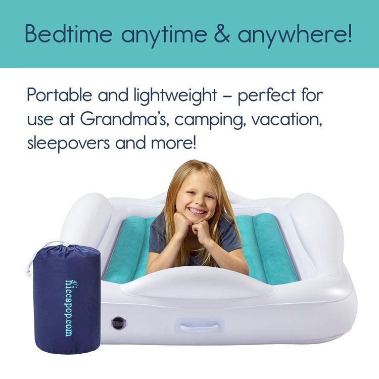 No. 8 - hiccapop Inflatable Toddler Travel Bed - 2