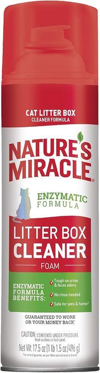 No. 4 - Nature's Miracle Litter Box Cleaner Foam - 1