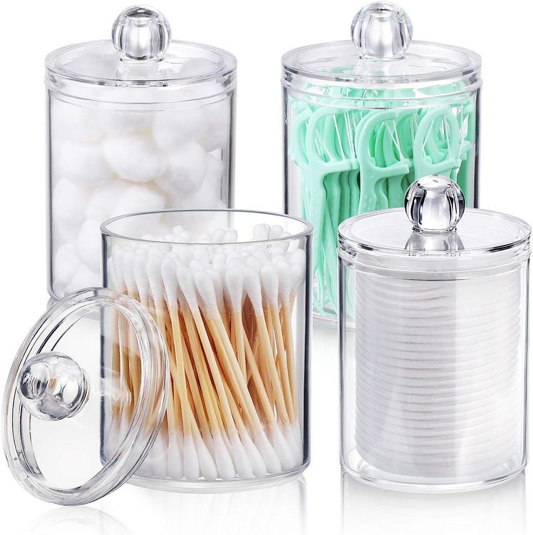 No. 1 - AOZITA Clear Plastic Bathroom Holders & Dispensers - 1