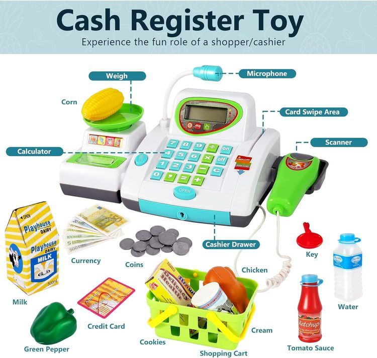 No. 5 - Toy Cash Register - 5