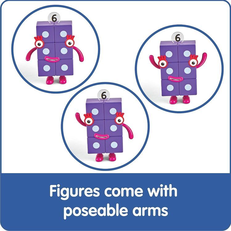 No. 9 - Hand2Mind Numberblocks Friends Six to Ten Figurines - 5