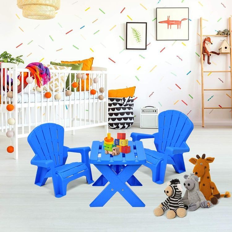 No. 7 - Costzon Kids' Outdoor Table & Chair Set - 2