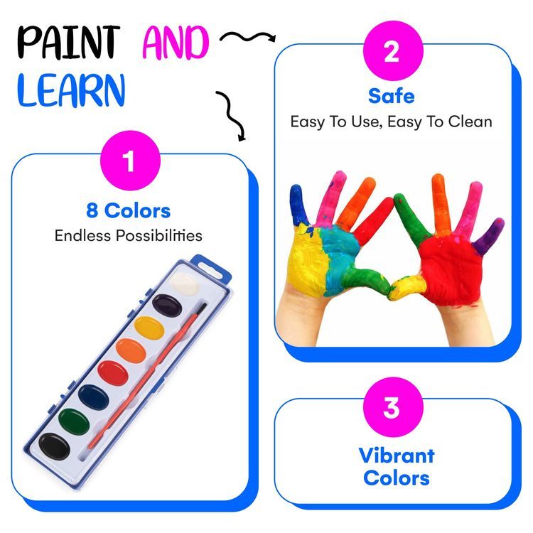 No. 9 - Neliblu Watercolor Paint Set - 2