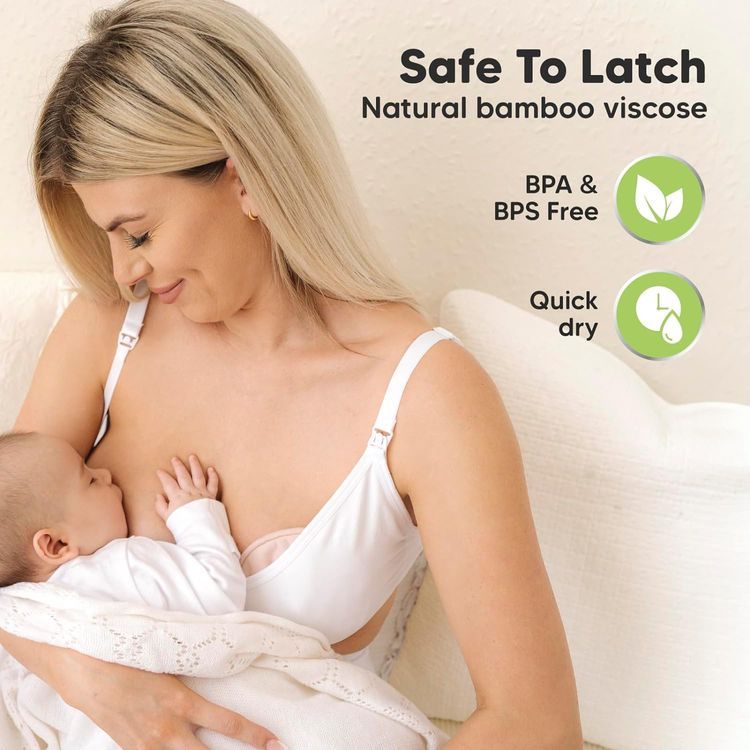 No. 2 - Organic Bamboo Viscose Nursing Breast Pads - 5