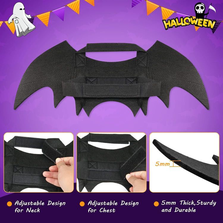 No. 5 - Rypet Dog Bat Costume - 4