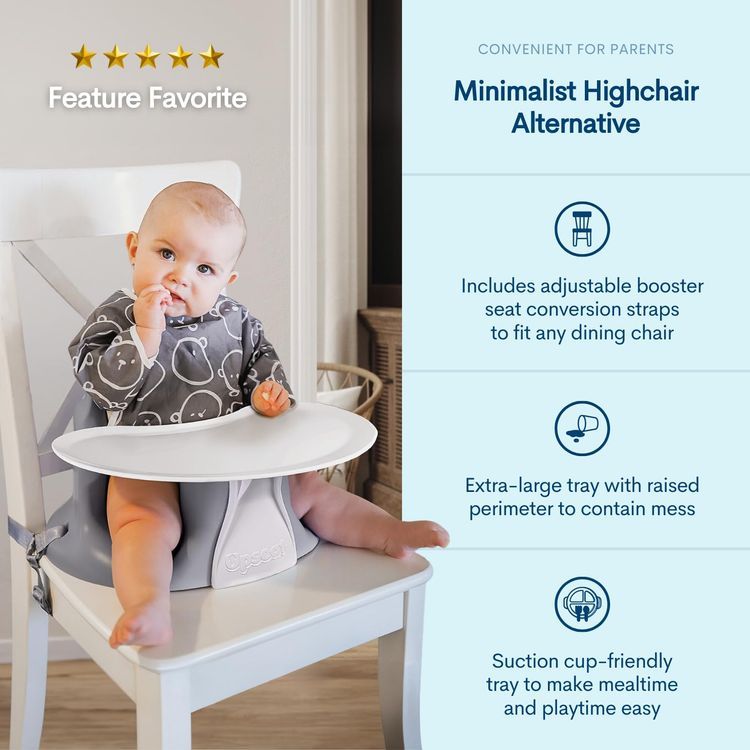No. 6 - Upseat Baby Floor Seat Booster Chair - 3