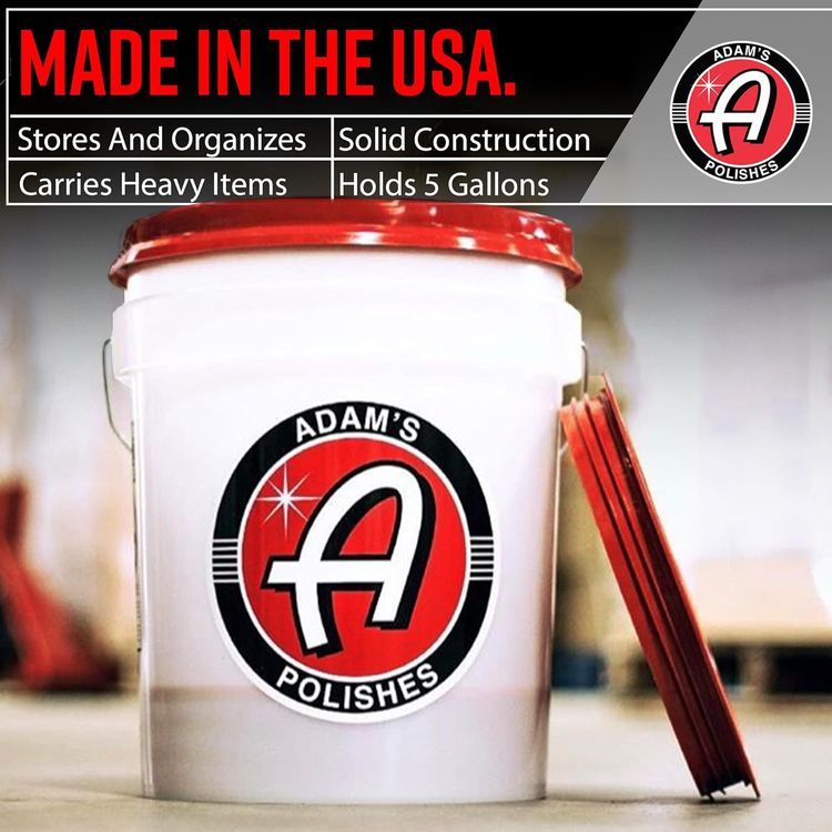 No. 8 - Adam's Polishes Grit Guard Professional Car Detailing Bucket - 3