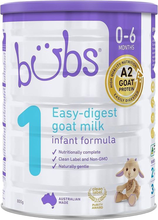 No. 8 - Aussie Bubs Goat Milk Stage 1 Infant Formula - 1