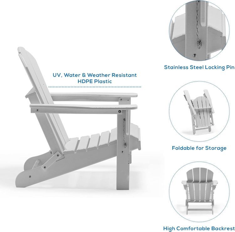 No. 7 - WestinTrends Outdoor Adirondack Chairs - 3