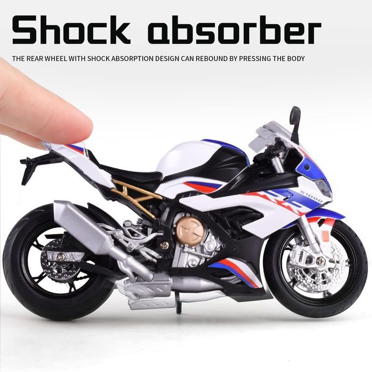 No. 6 - COOLPUR Die Cast Motorcycle Model - 4