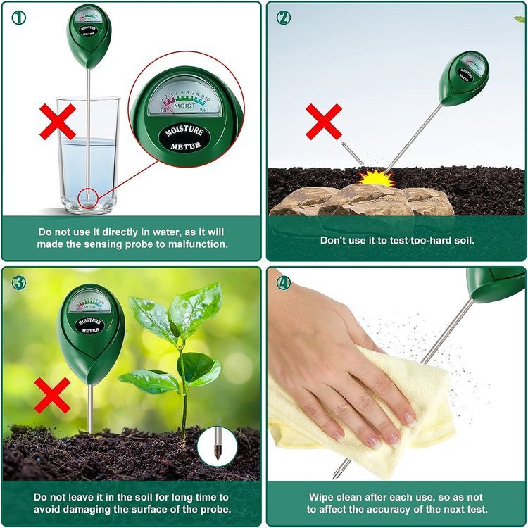 No. 4 - SZHLUX Soil Moisture Meter - 4