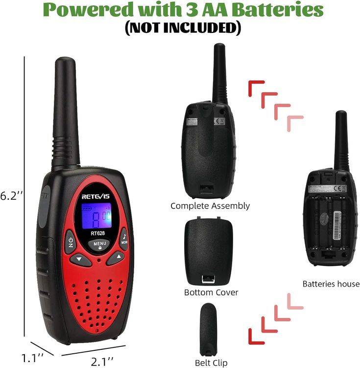 No. 4 - Retevis RT628 Walkie Talkies - 5