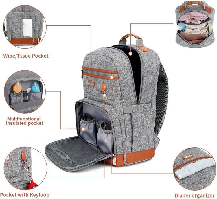 No. 5 - Billiton Mashi Diaper Bag - 2