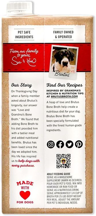 No. 2 - Brutus Chicken Broth for Dogs - 3