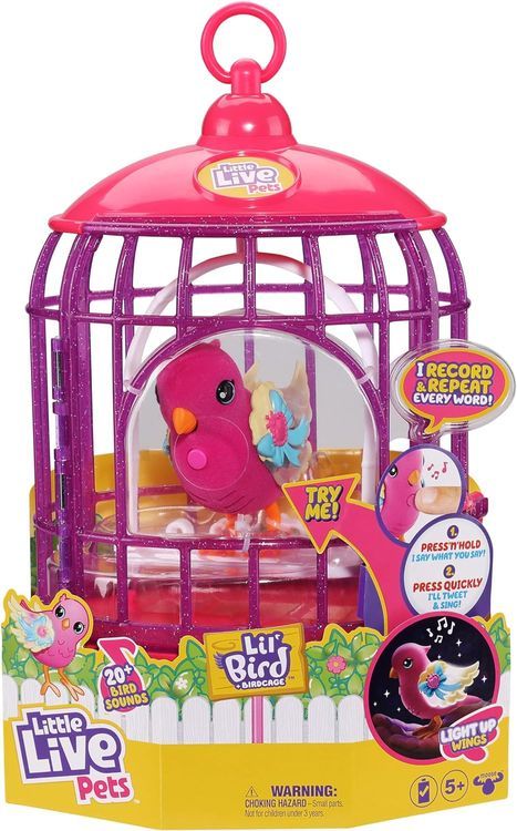 No. 5 - Little Live Pets - Lil' Bird & Bird Cage - 2