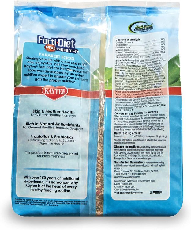 No. 8 - Kaytee Forti-Diet Pro Health Parakeet Food - 3