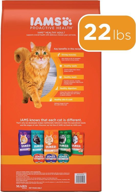 No. 8 - IAMS PROACTIVE HEALTH Adult Healthy Dry Cat Food - 2