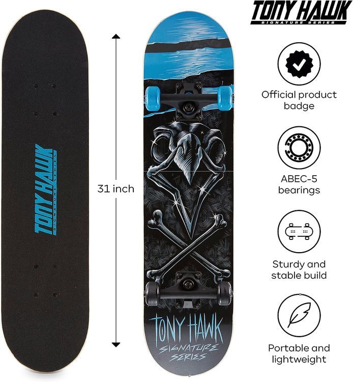 No. 9 - Tony Hawk 31" Skateboard - 2
