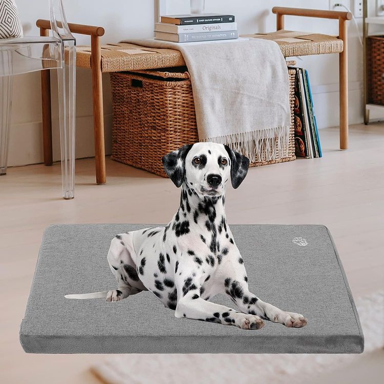 No. 4 - EMPSIGN Stylish Dog Bed Mat - 5