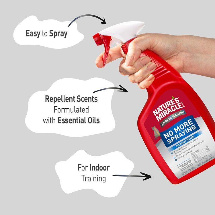 No. 1 - Nature's Miracle Cat Repellent Spray - 5
