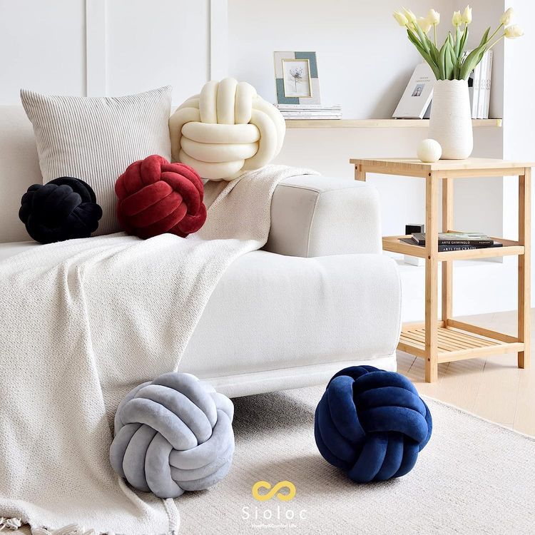 No. 5 - Sioloc Soft Knot Ball Pillows - 2