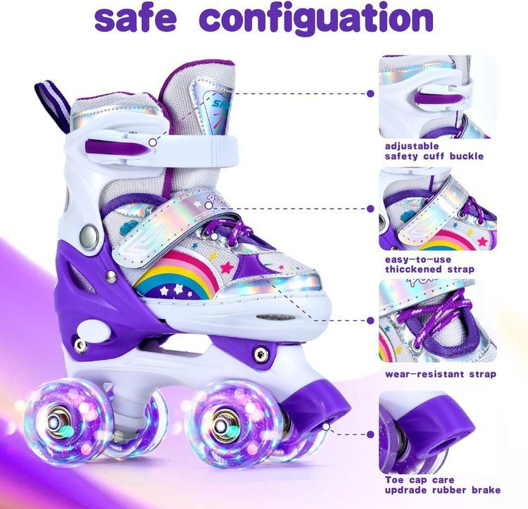 No. 9 - SHDSL Girls Roller Skates - 3