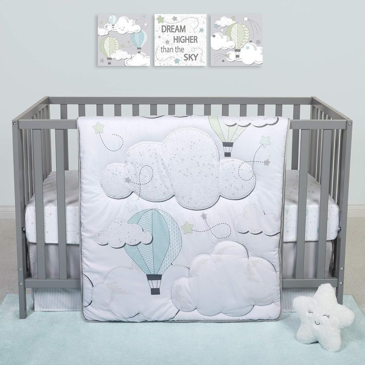 No. 1 - Starry Dreams 4 Piece Crib Bedding Set - 1