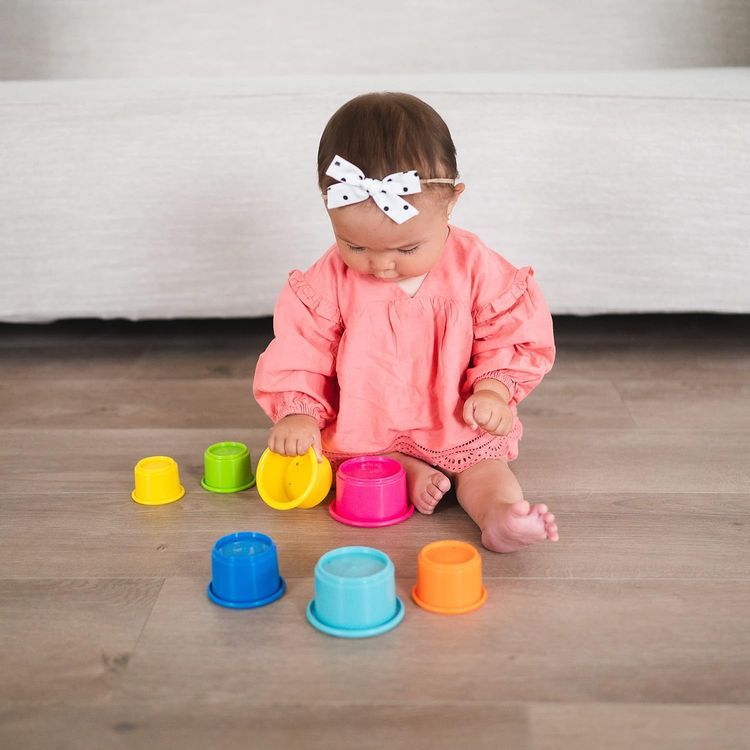 No. 5 - The First Years Stack & Count Stacking Cups - 3
