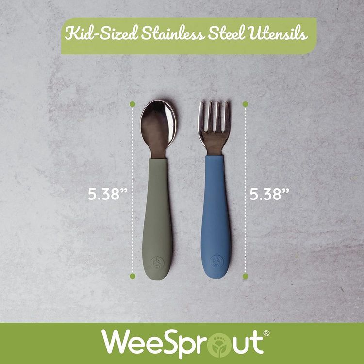 No. 7 - WeeSprout Toddler Utensils - 4