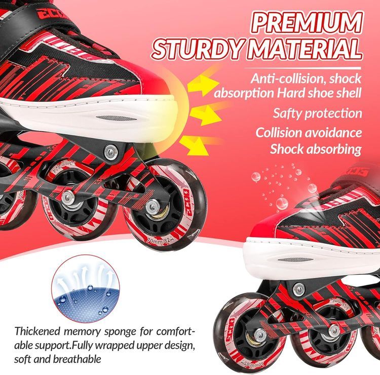 No. 4 - ECOO Adjustable Inline Skates - 5