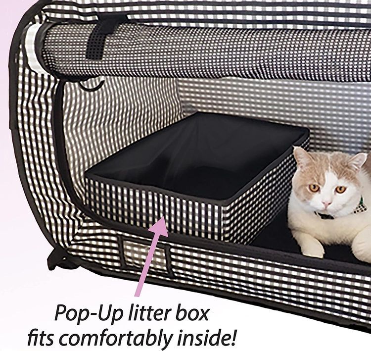 No. 10 - Necoichi Portable Stress Free Cage Carrier and Litter Box - 2