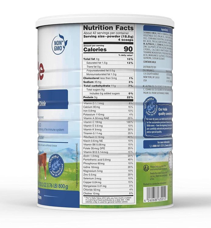 No. 10 - Holle Non-GMO European Whole Milk Toddler Drink - 2