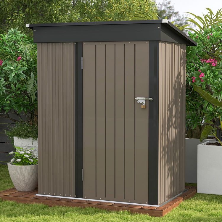 No. 3 - Patiowell 5x3 FT Outdoor Storage Shed - 1