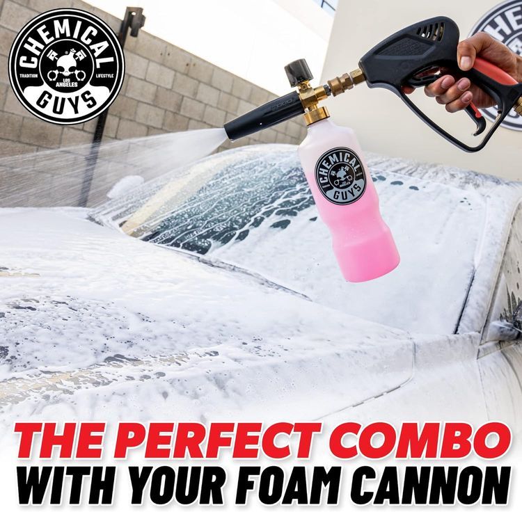 No. 5 - Chemical Guys EQP402 Snubby Pressure Washer Gun, Foam Cannon Attachment - 3