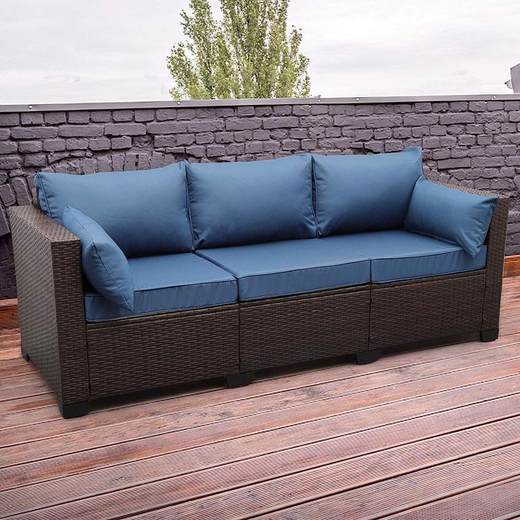 No. 2 - Rattaner Outdoor Patio Sofa - 3